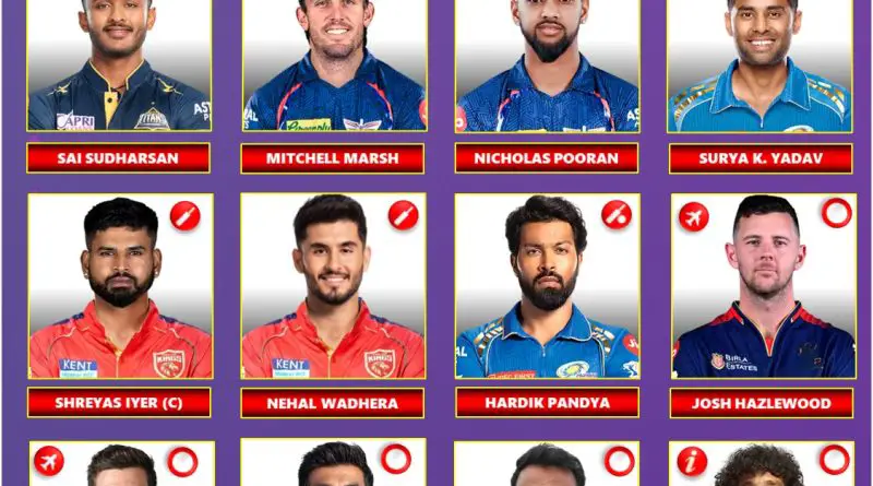 IPL 2025 Dream Best Team of the Tournament Revealed
